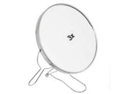 FIVE STOLNO OGLEDALO, OKRUGLO, 14X1,3 CM, SREBRNO 116992