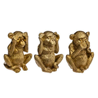 FIGURA WISDOM MONKEY X3 H17 167596