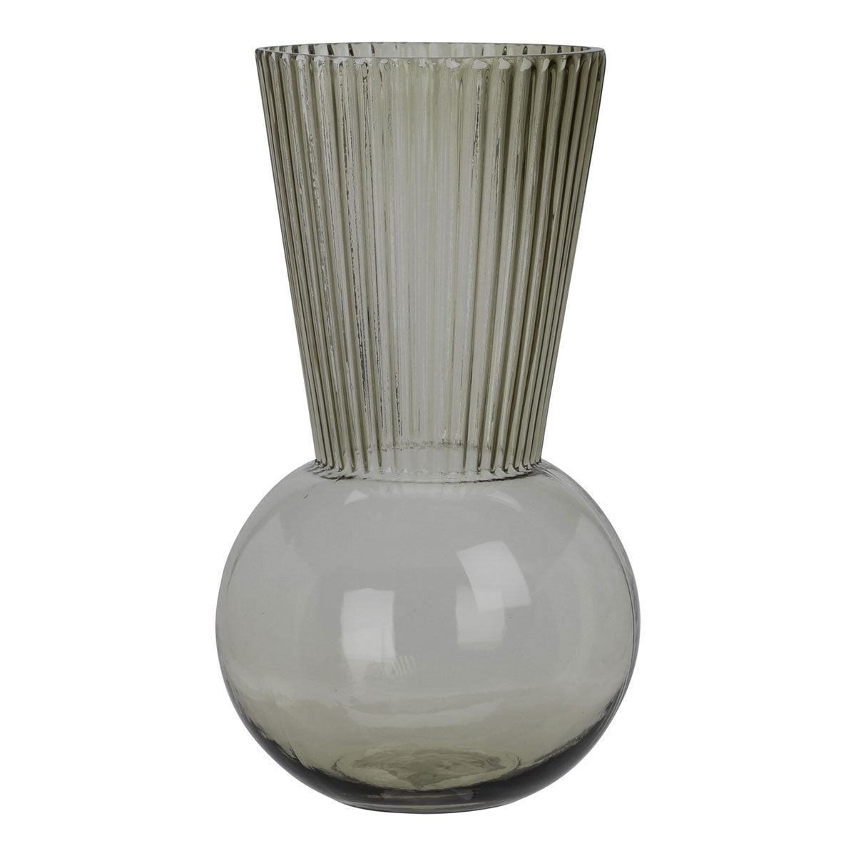 VAZA STAKLO 29CM SIVA BOJA HZ1934040