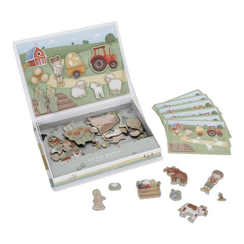 Little Dutch Magnetne puzzle Little Farm 4468 - LD7159