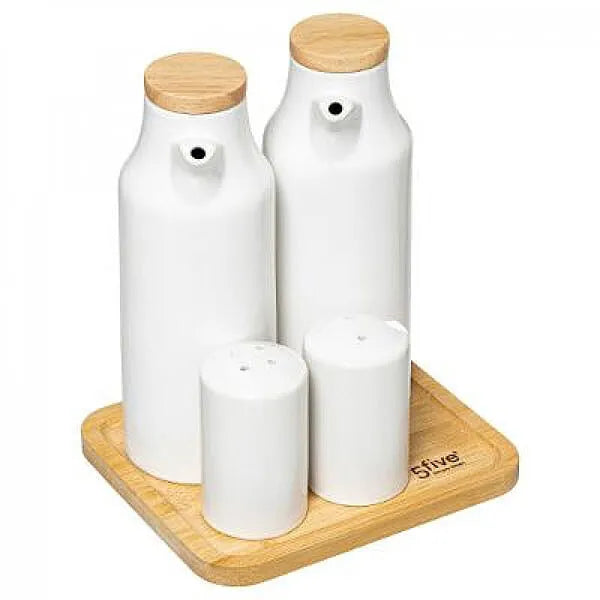 FIVE KERAMIČKI SET ZA ULJE I SIRCE 179613