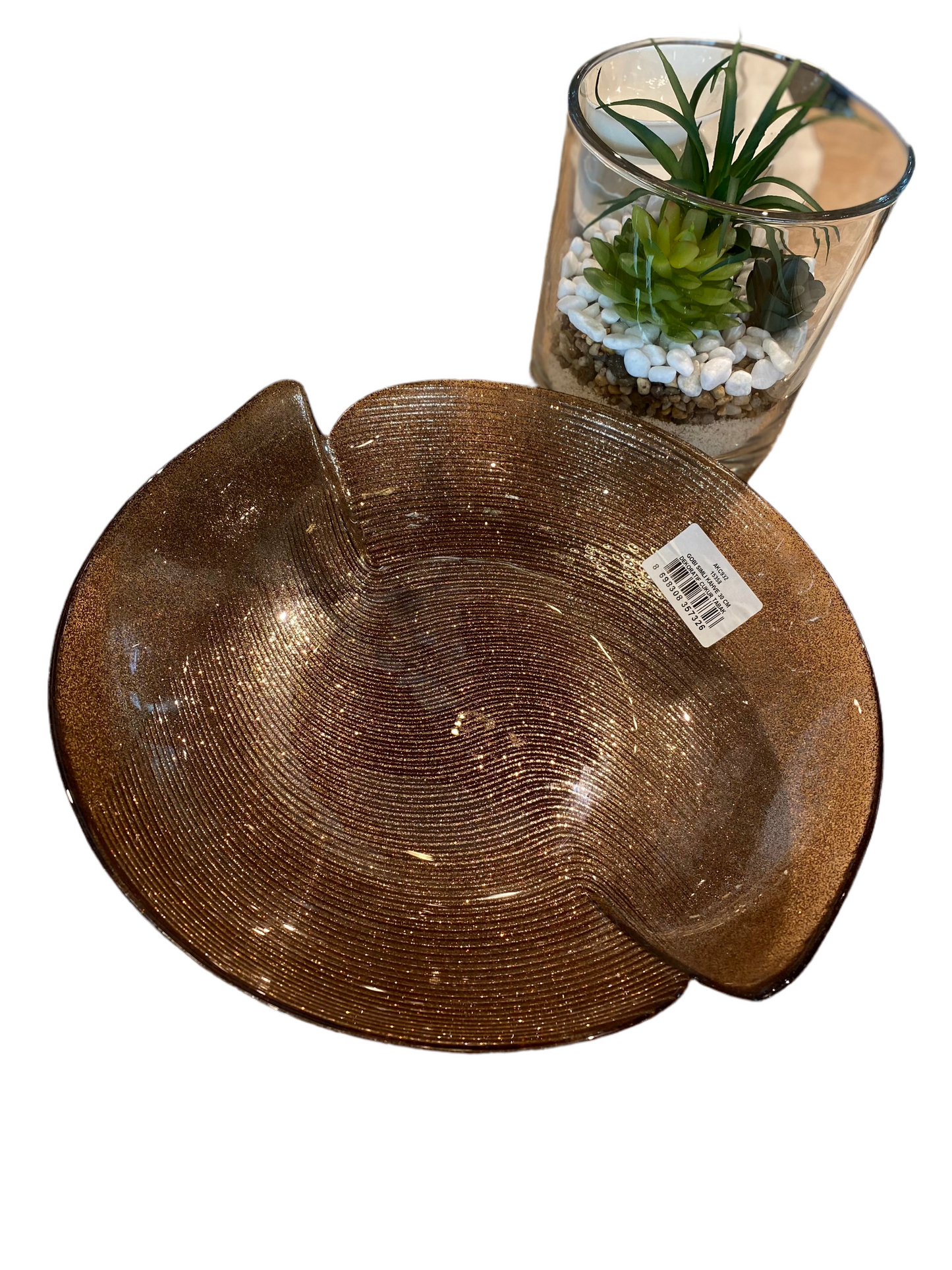 Zdjela Ipek zlatna 30 cm