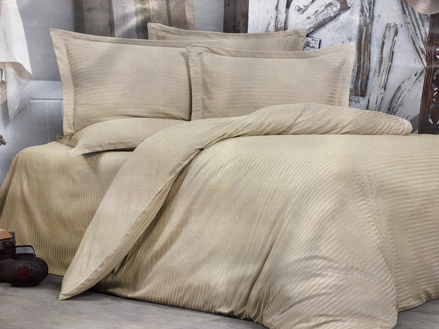 Posteljina Alena Linens set Bež