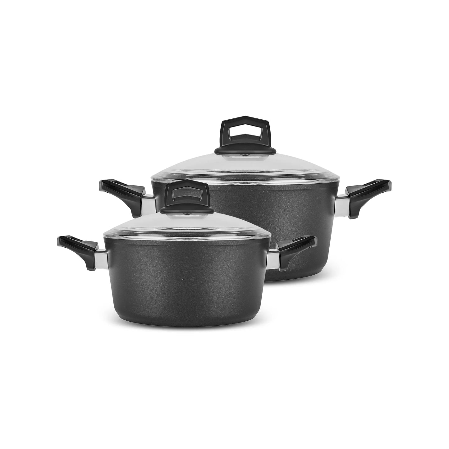 Šerpe set Karaca Biogranit Power 4 kom Crni