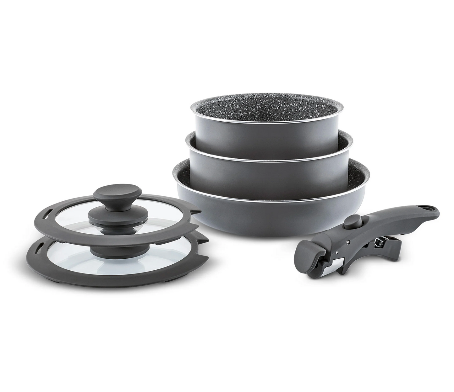 SET ŠERPI KARACA COMFORT 6 KOM CRNI