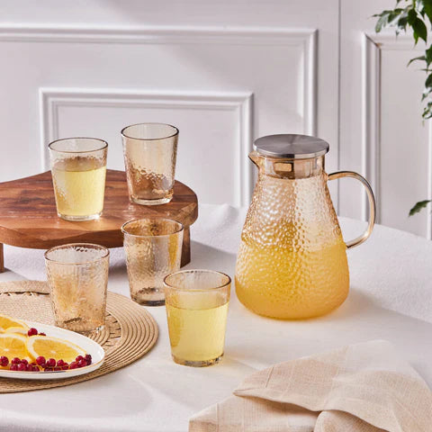 SET ČAŠA I BOKAL KARACA LUMINOS 7 KOM