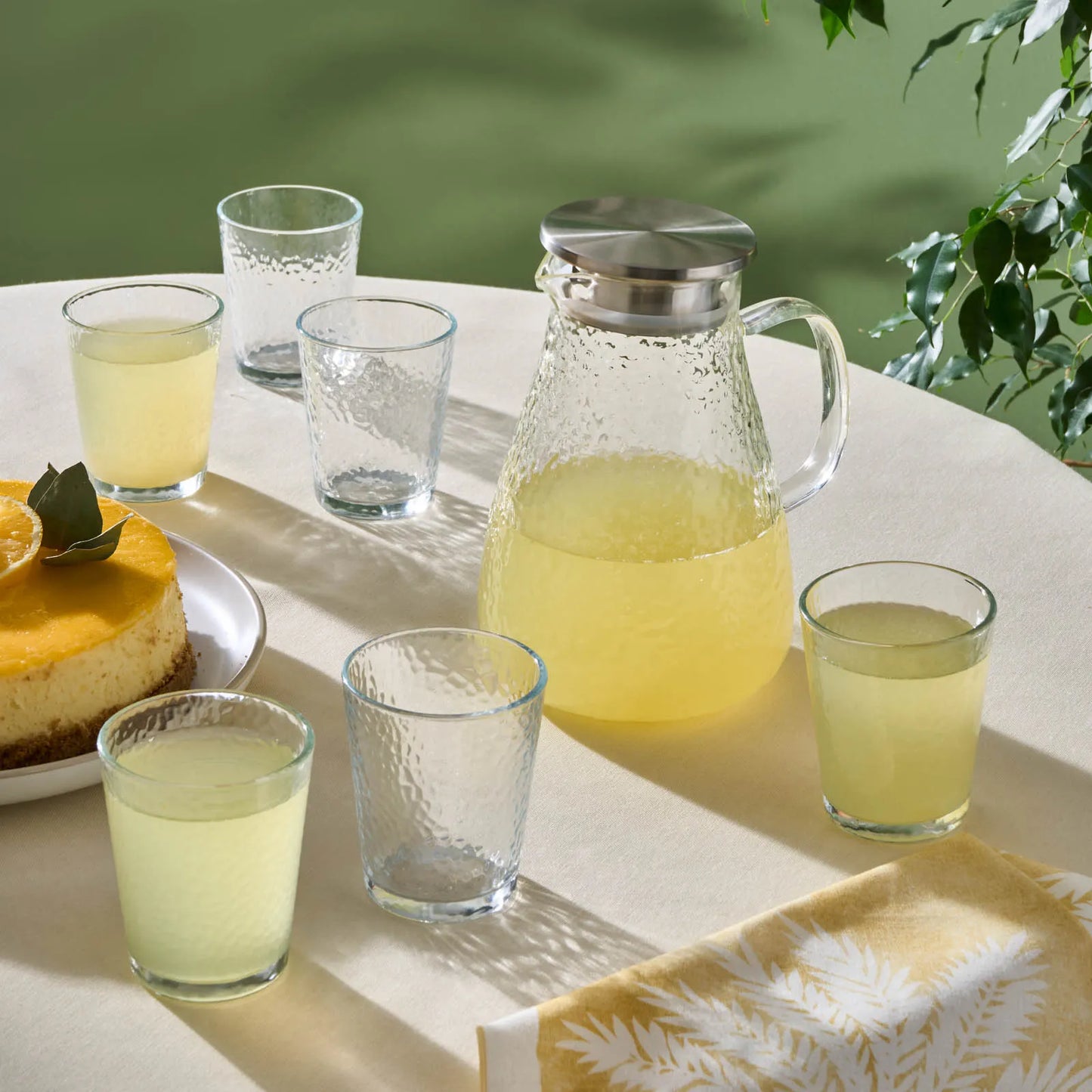 Bokal i čaše Karaca Luminous 7 kom