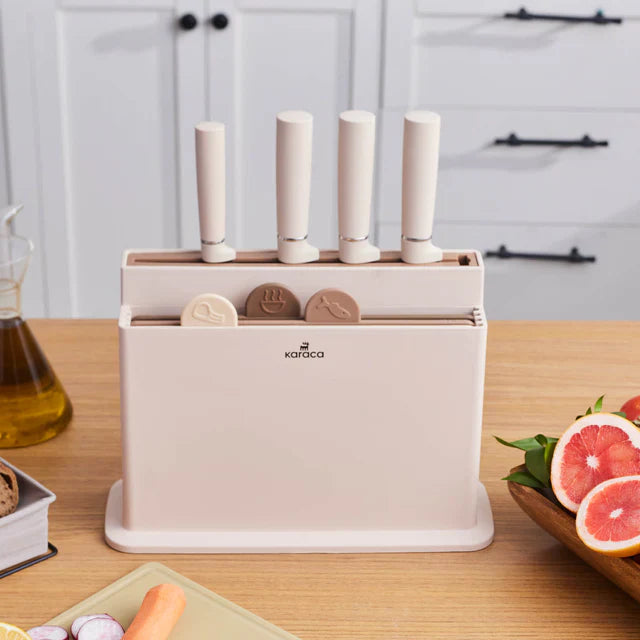 SET NOŽEVA I DASKE KARACA CHEFS HARMONY