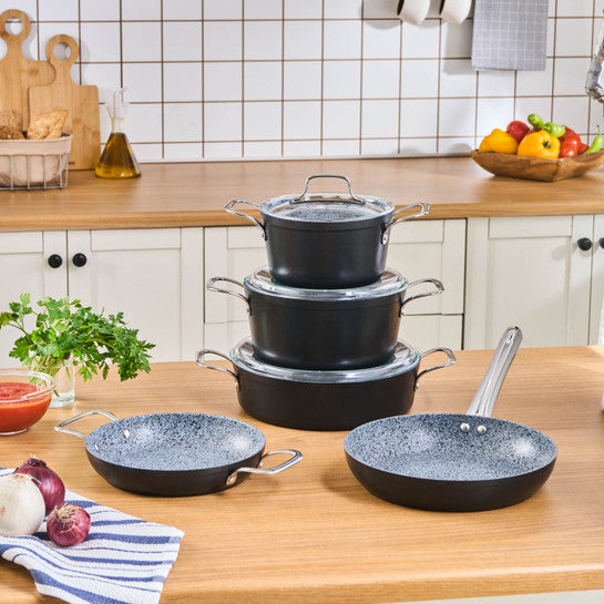 Šerpe set Karaca Biogranit Monet 8 kom Crni