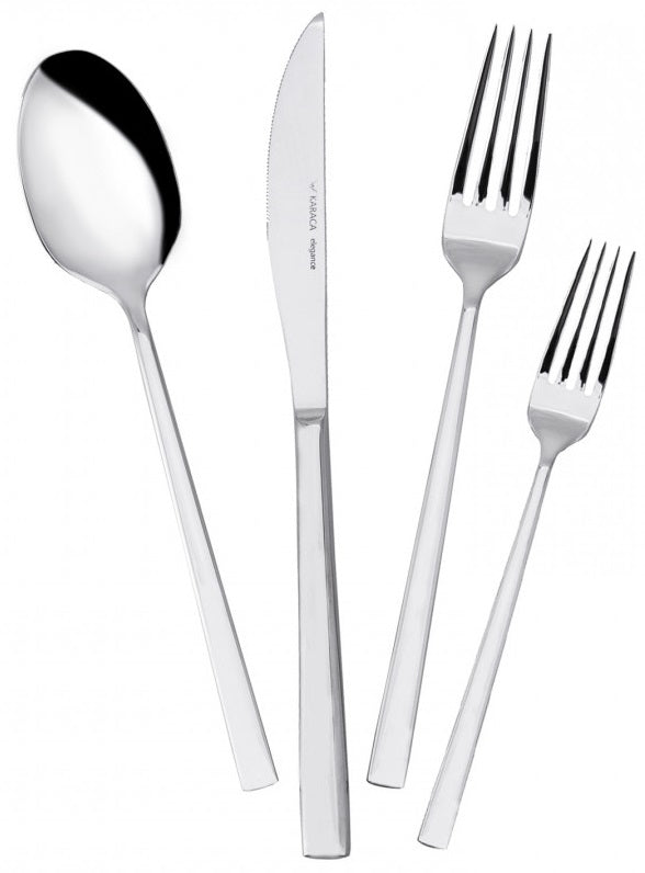 Set escajga Karaca Milas 24 kom Platin