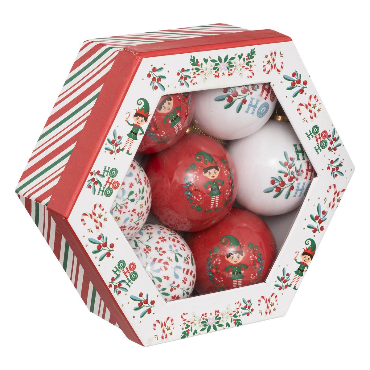 SET NOVOGODIŠNJIH KUGLI 75MM