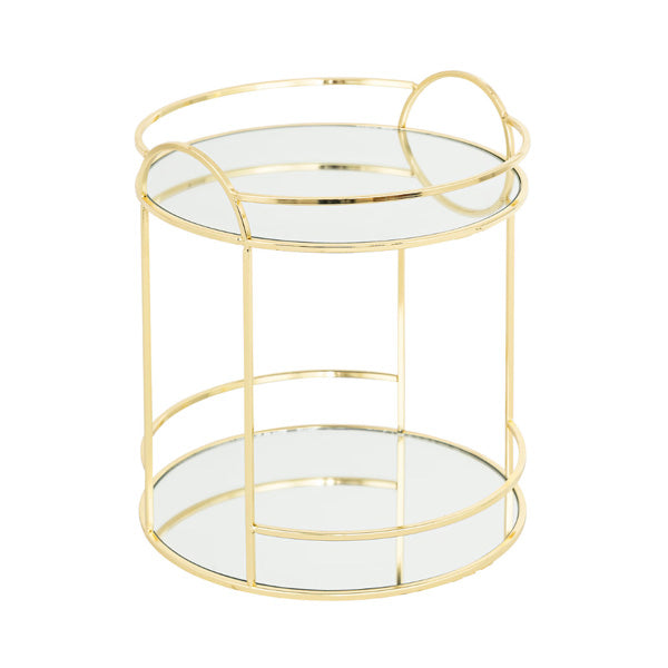 DEKORATIVNI STALAK ZA ODLAGANJE FEEL GOLD ??H24 204018