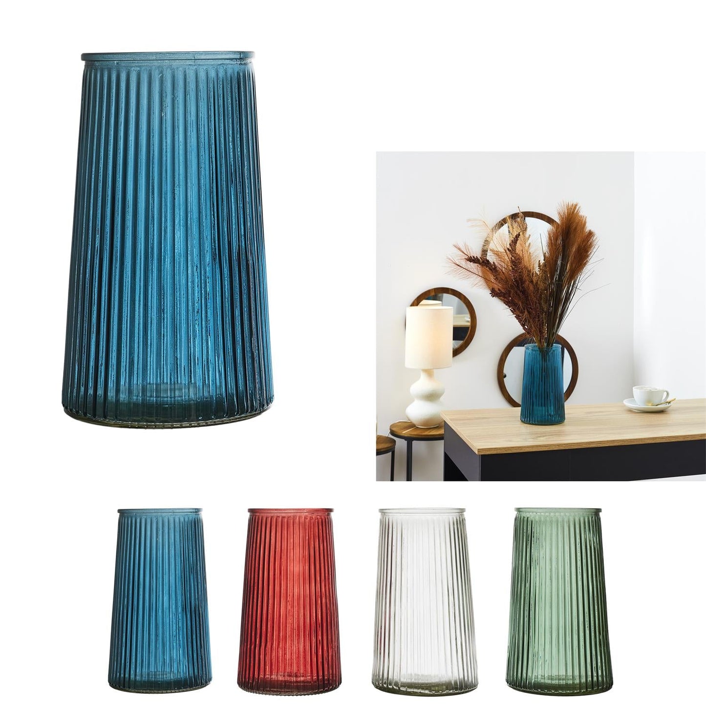 VAZA STRIE LOUISE H21.5CM HD0369