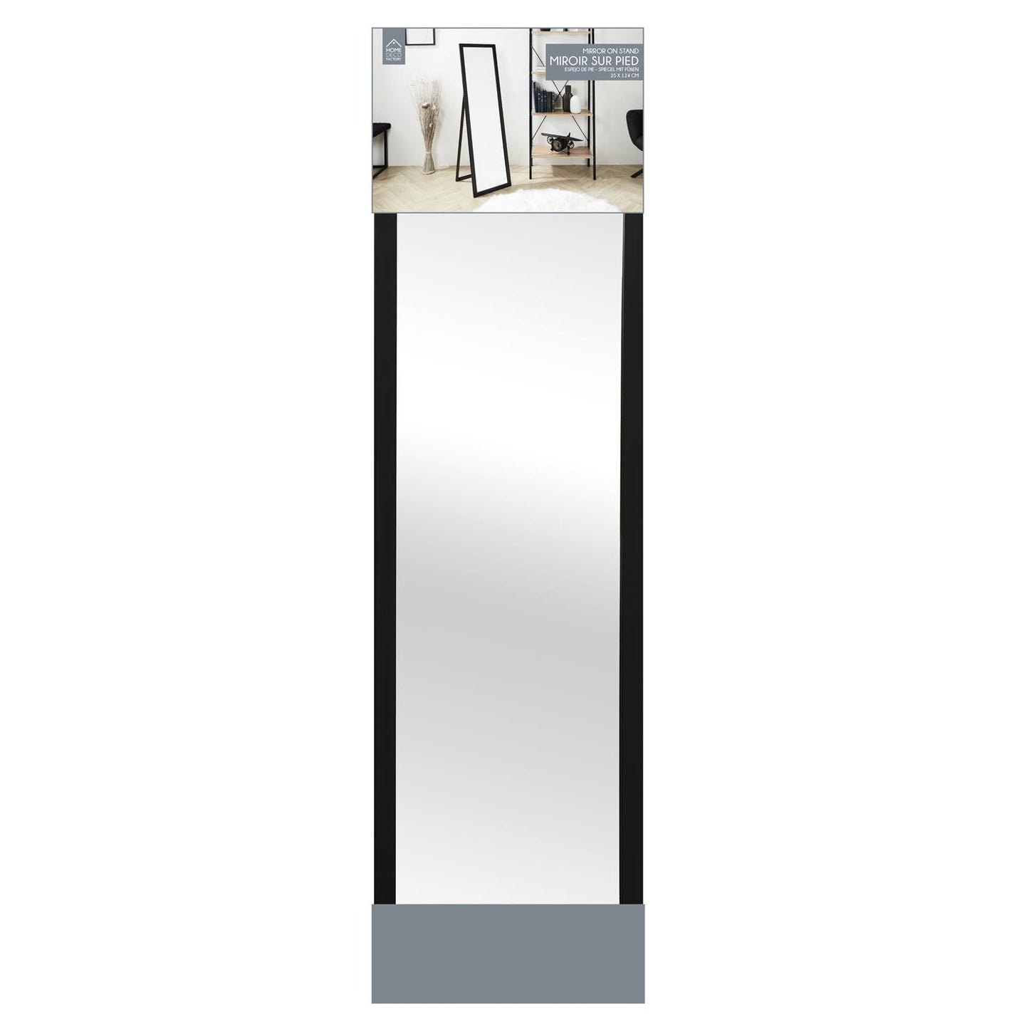 OGLEDALO PEDESTAL 124cm HD4252