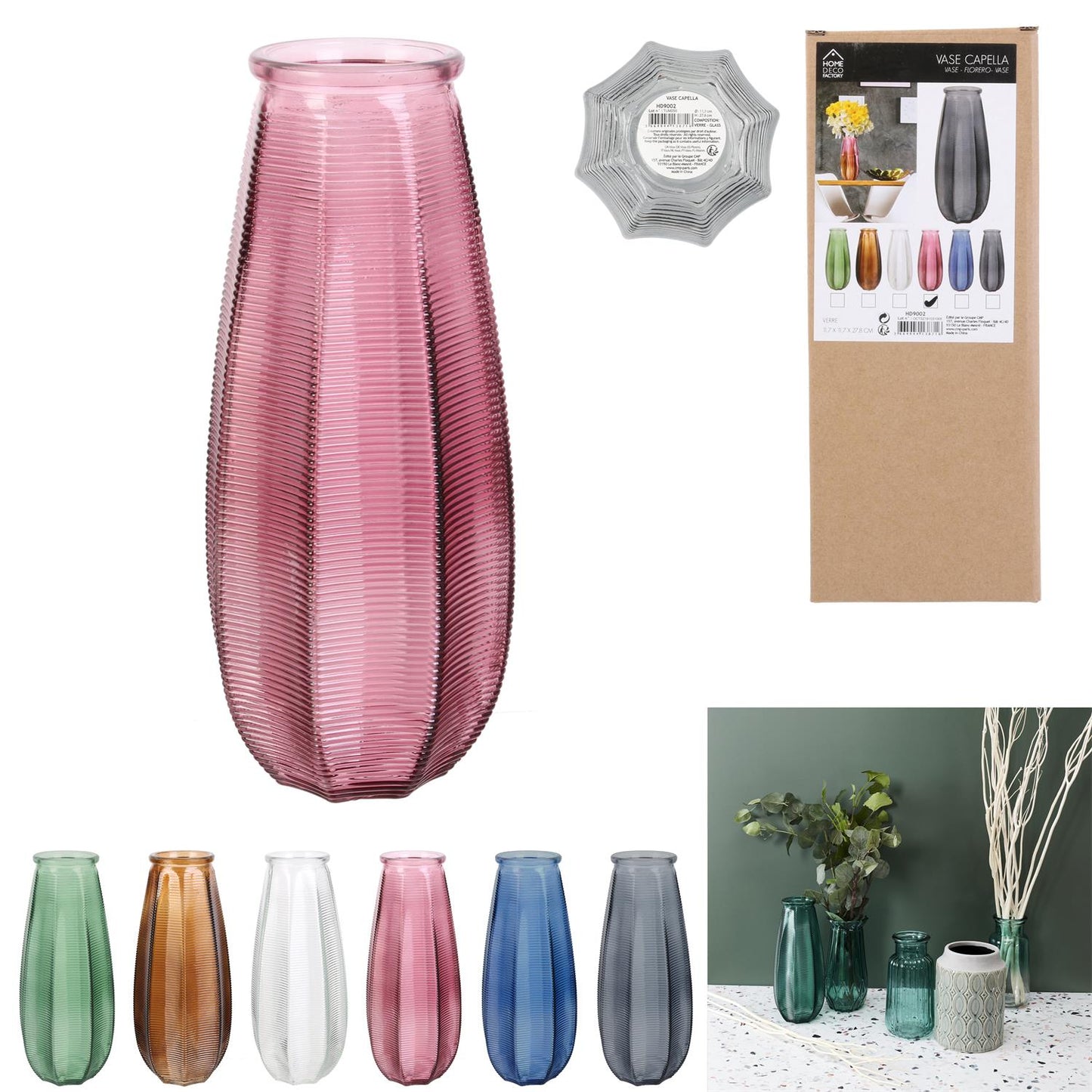 VAZA CAPELLA 27,8CM HD9002