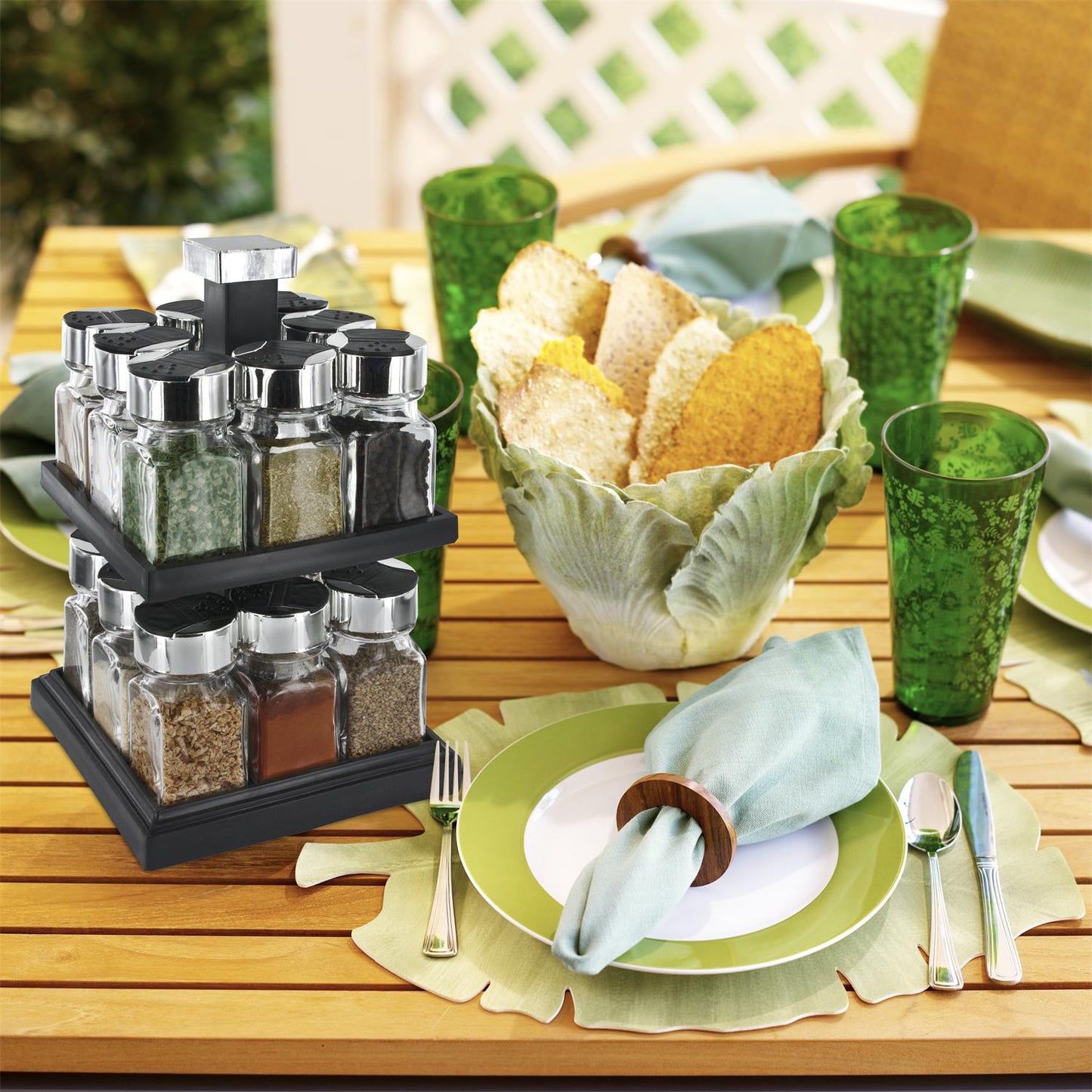 SET ZA ZAČINE X16 DVIJE ETAŽE KB5755/WEB