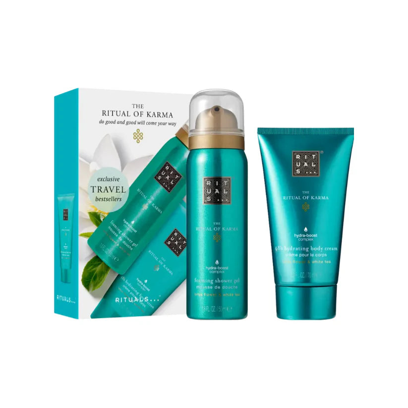 RITUALS The Ritual Of Karma Mini set Krema za tijelo 70ml i Pjena za tuširanje 5