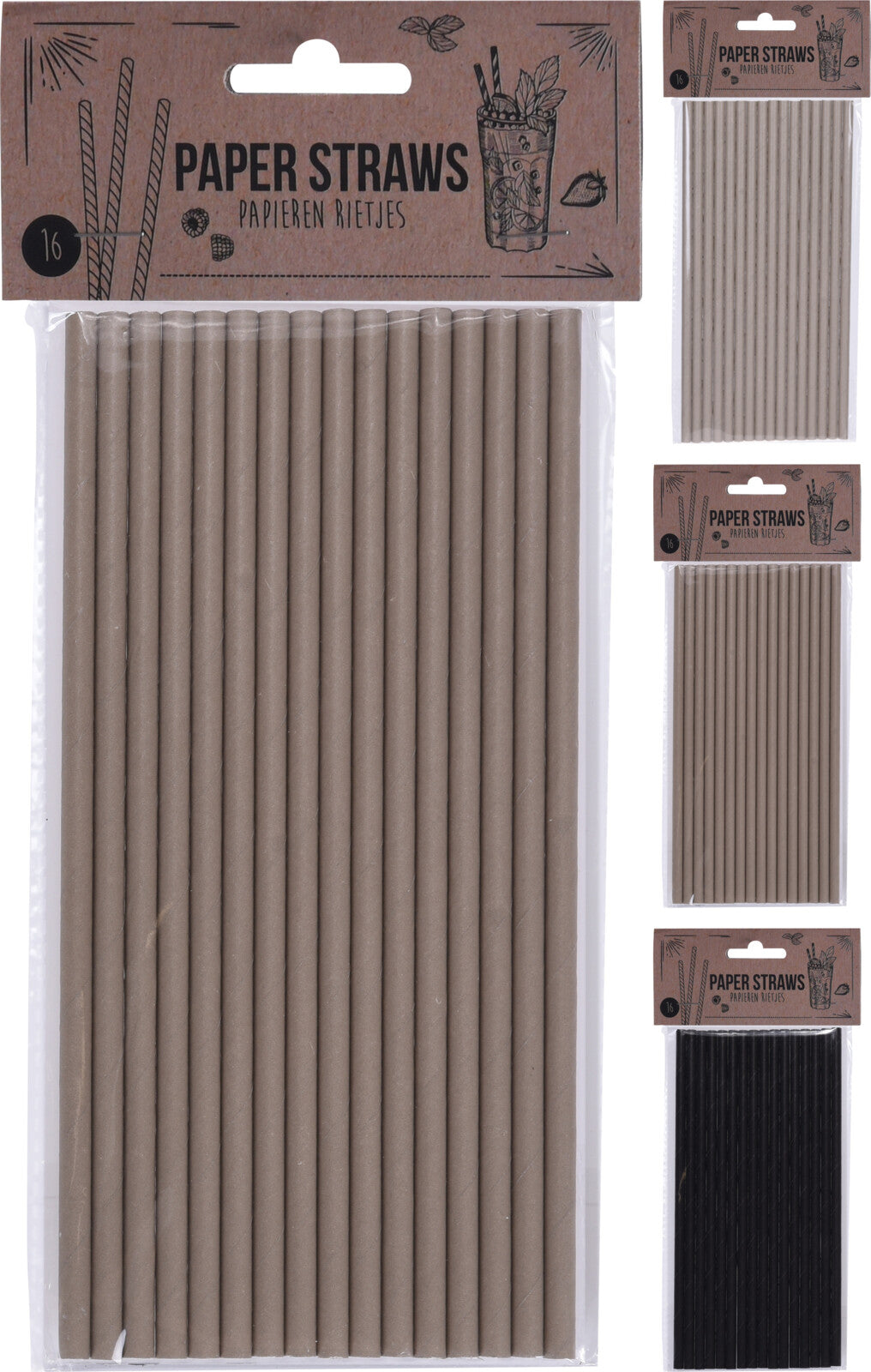 PAPIRNE SLAMKE 16KOM RT1300030