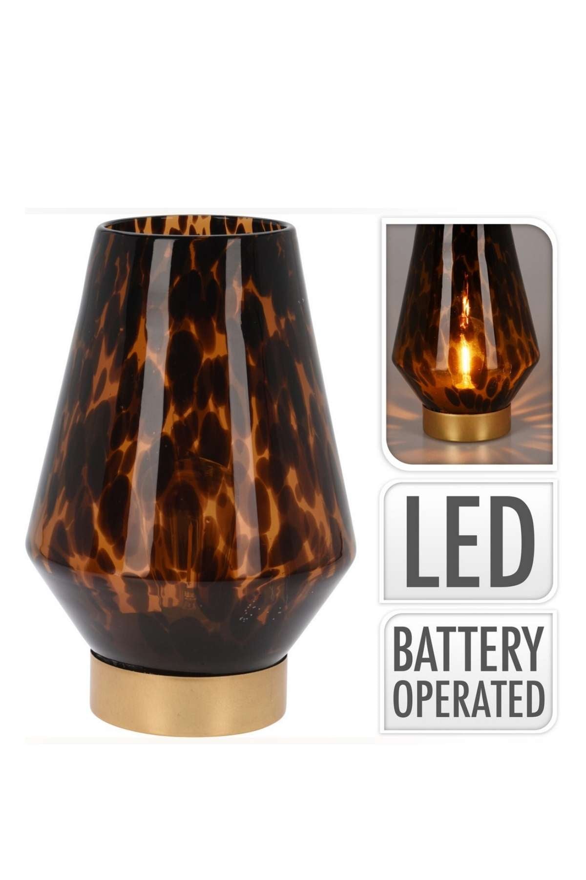 STOLNA LAMPA STAKLO 24CM SME?A AC6007000