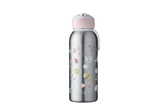 Little Dutch Flip-up boca od nehrðajuĆeg Čelika Flowers & Butterflies 350ml 3374