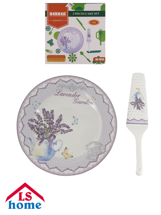 SET za kolaČ 2/1 tanjir 27,5cm/10,5"+lopatica 26cm BK-9834 10# K50
