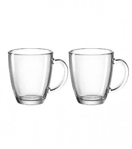 ŠOLJE STAKLENE SET 380ml 2/1 052644 MONTANA