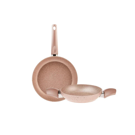 SET POSUĐA KARACA BIOGRANIT PAN+SAHAN ROSE GOLD