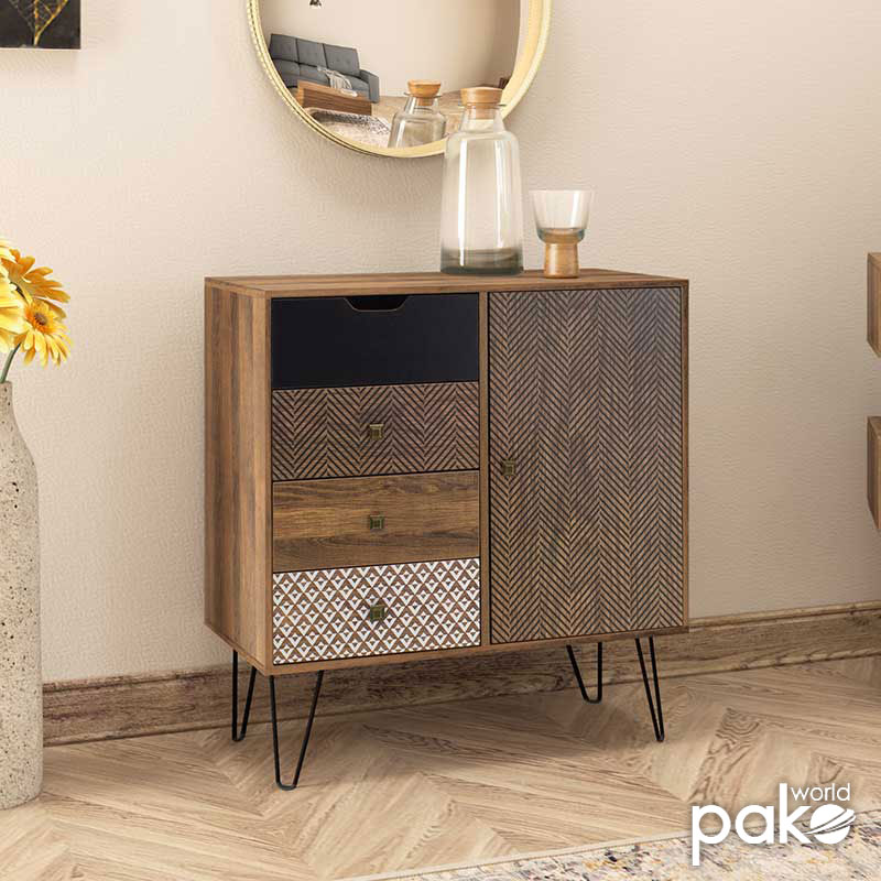 Komoda Boho boja oraha 79,5x39,5x86 cm