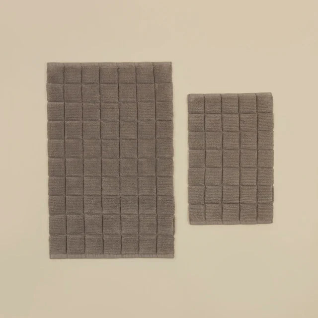 PROSTIRKA ZA KUPAONU KARAC SIMON 60X90 CM-40X60 CM SIVA