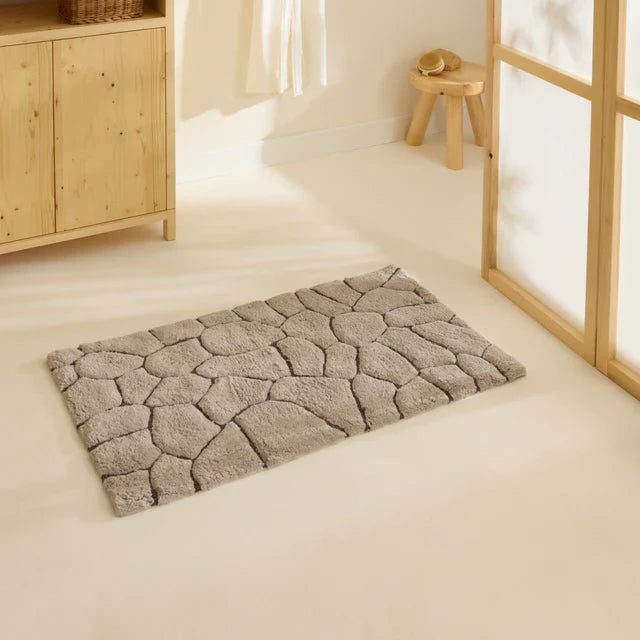 PROSTIRKA ZA KUPAONU KARACA STONE 60X100 CM SIVA
