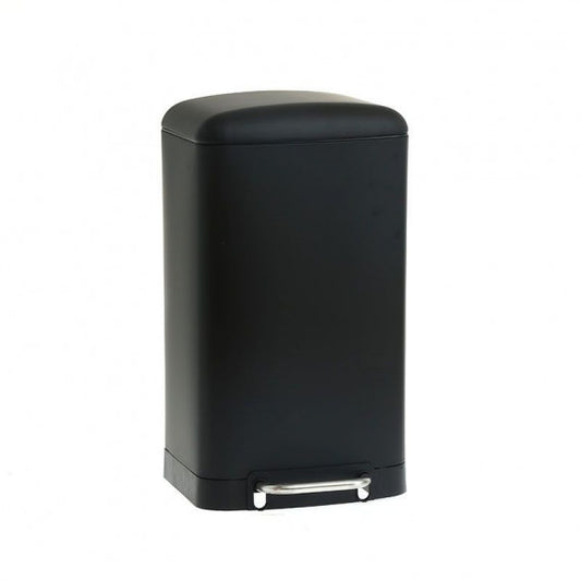 KANTA ZA SMEĆE NA PAPUČICU 30L 34X32X61CM METAL CRNA 133684