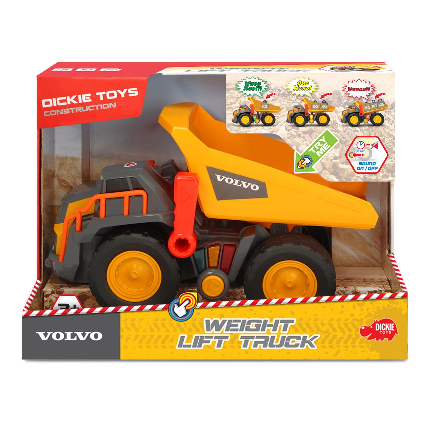 IGRAČKA TERETNI KAMION SA ZVUKOM VOLVO DICKEY TOYS 174323