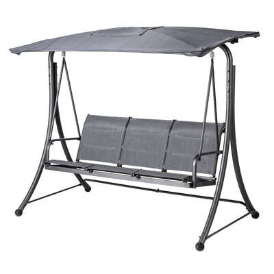 LJULJA LAKO 3 SEATERS SWING SLATE 165019