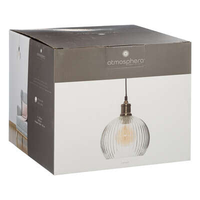 LUSTER-VISILICA D20 LAYE CLR GLS PDNT  ATMOSFERA 167609