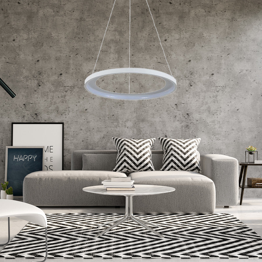 Visilica LED E-light Brasilia EL-221601-01 Bijela