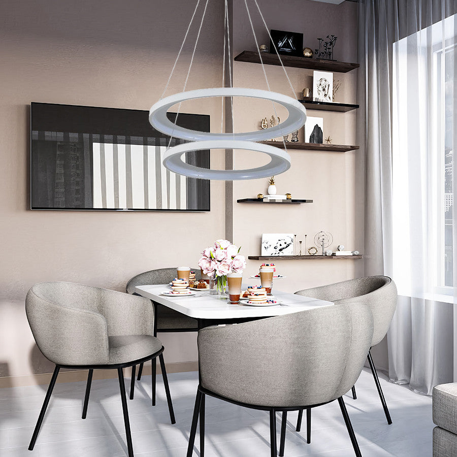 Visilica LED E-light Brasilia EL-221602-02 Bijela