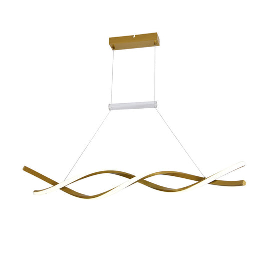 Visilica LED E-light Santana EL-250231 30W 4000K zlatna