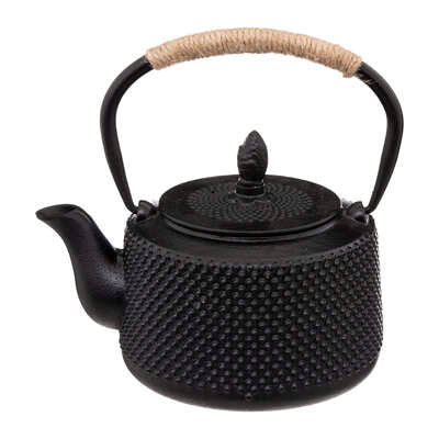 FLORA BLACK CASTIRON ČAJNIK 1L 188872