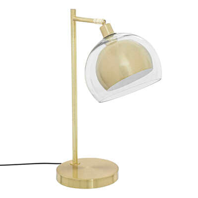 RIVI GOLD GLS MET FLR LAMPA H48
 190660