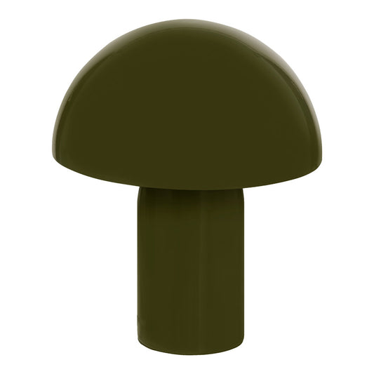 Stolna lampa Mushi metal kaki D20x24,5 cm