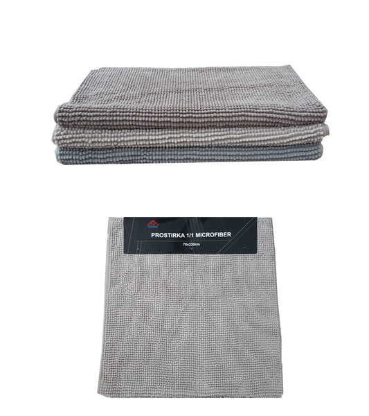 PROSTIRKA 70x220cm/četvrtasta/siva/bež/smeða/Microfiber CHT006