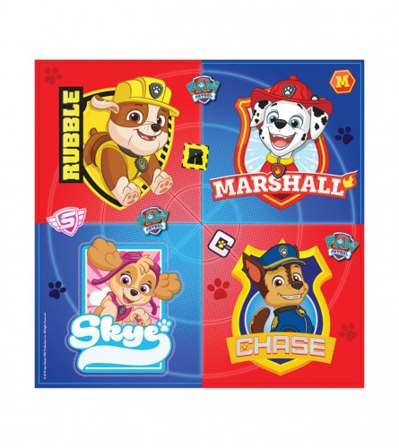 SALVETE 16/1 PAW PATROL 2018 33x33cm 9903819 AMSCAN