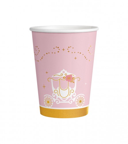 ČAŠE 8/1 PRINCESS FOR A DAY 250ml 9906313-66 AMSCAN
