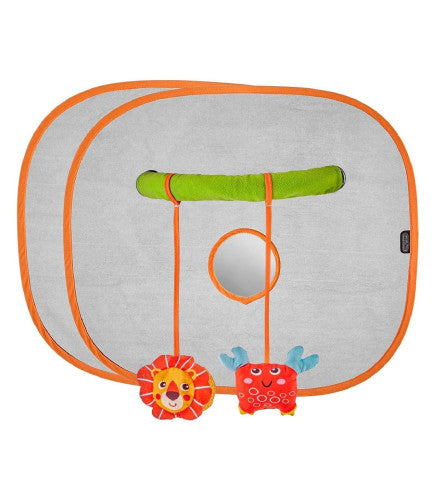 ZAŠTITA OD SUNCA U AUTOMOBILU SA FIGURICAMA 44X37CM BABYJEM 774