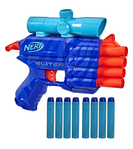 IGRAČKA PIŠTOLJ NERF ELITE 2.0 PROSPECT QS4 SA MECIMA HASBRO F5404