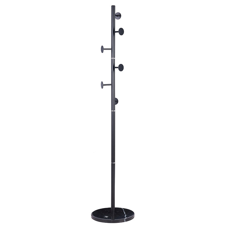 Stalak za kapute Adriana metal crni D37x172 cm