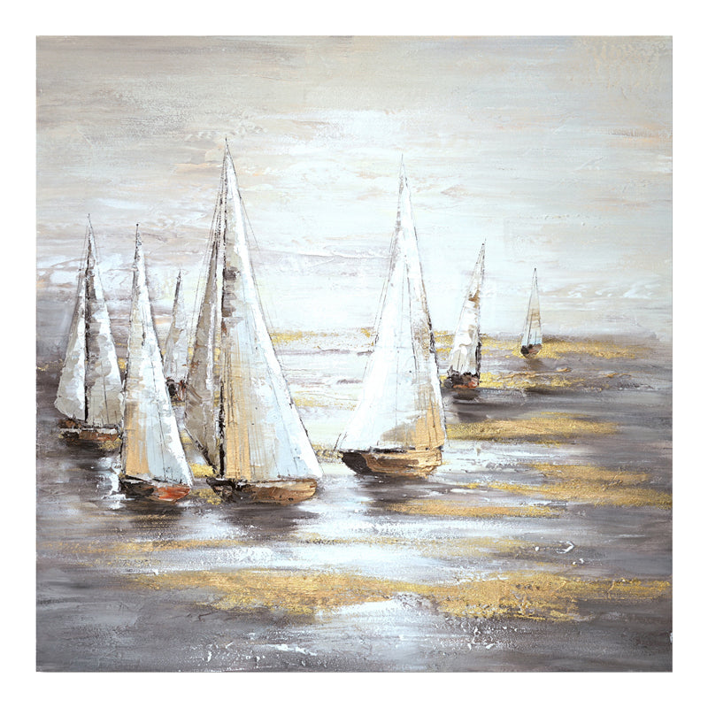Zidna slika Sailer I 100x3x100 cm