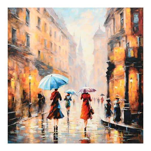 Slika na platnu Nightdream II 100x3x100 cm