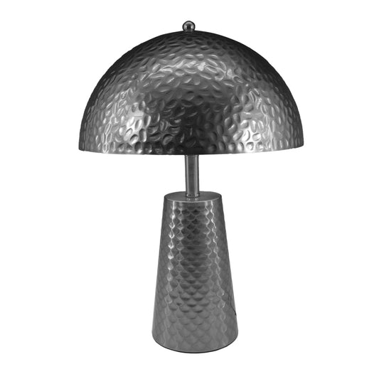 Stolna lampa Ambient E27 srebrni metal D30x44 cm