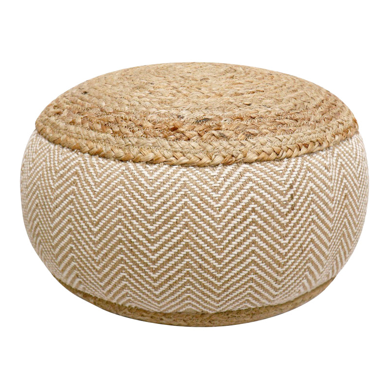 Jute tabure Hipy prirodna-bež nijansa D40x30 cm